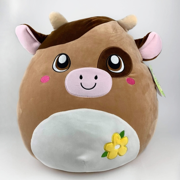 sage brown cow squishmallow